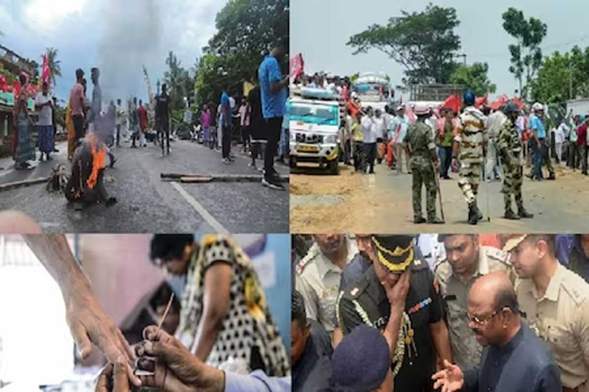 बंगाल पंचायत चुनाव में भारी हिंसा, 13 की मौत